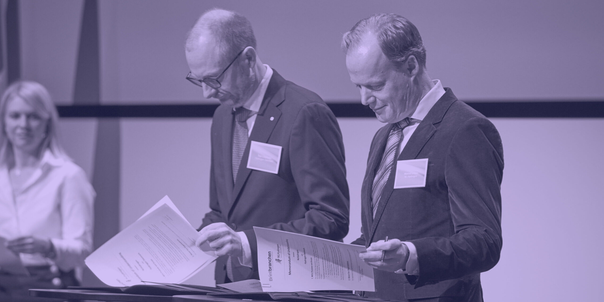 MoU signing Krestine Havemann